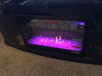 Acrylic Ice 33" Dimplex Firebox