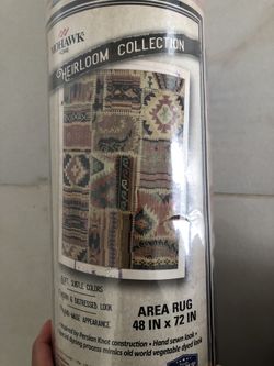 Area rug by Mohawk 48 in x 72 in new in package