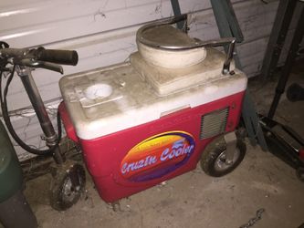 Drivable cooler