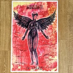 Nirvana Poster Reproduction - 11” X 17” - New 