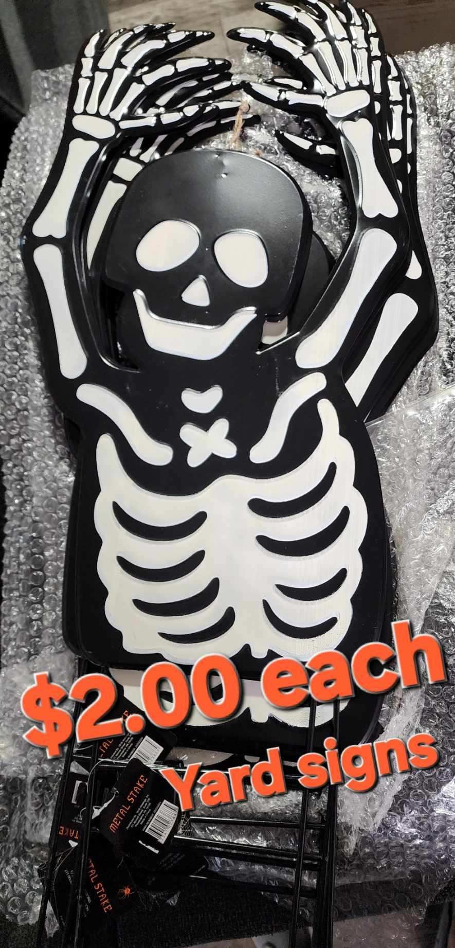 Halloween Mask & Yard Signs