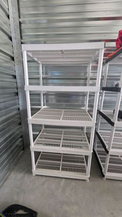 Garage storage, shelving unit, rack 6'x3'x2'