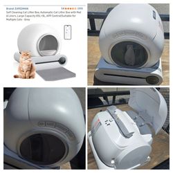 Self cleaning Litter box