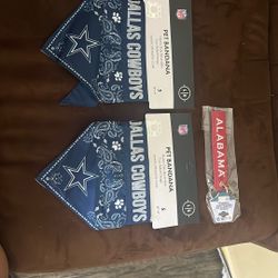 Pet Badanas And Key Ring All For $40