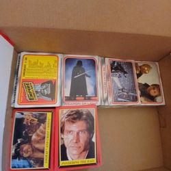Empire Strikes Back, Return Of The Jedi Star War Cards