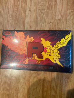 Pokemon Team Rocket Moltres box