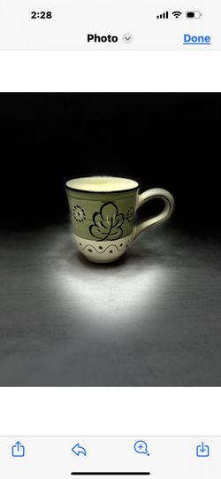 Starbucks Circuit 2002 Hand-Painted In Italy Mug