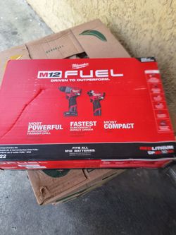 M12 milwaukee FUEL  DRIVEN TO OUTPERFIRM
