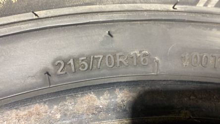 All season tires 215/70R16