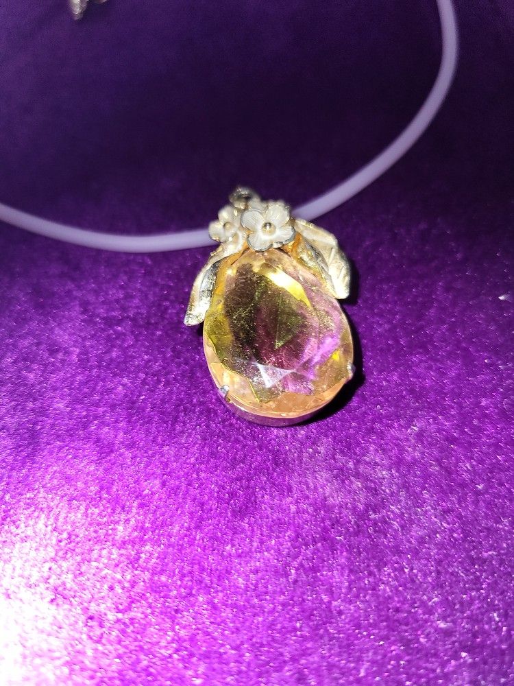 Citrine pendant