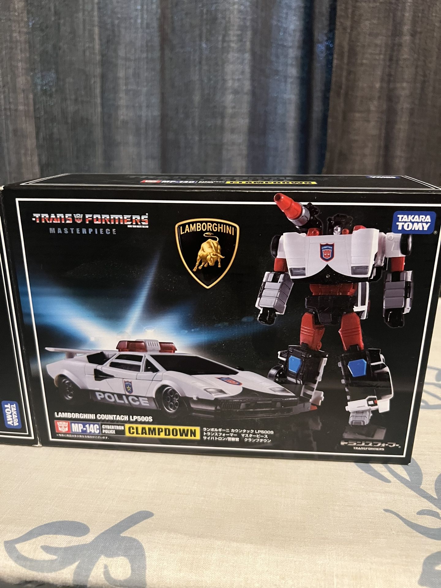 Masterpiece Transformers Clampdown