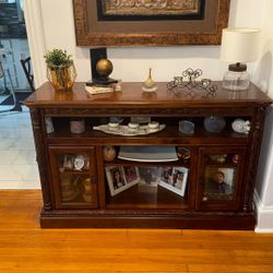 Real Wood Tv Stand 