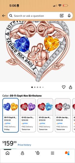 Heart pendant necklace