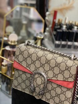 Gucci Dionysus Tiger Head Chain Shoulder Bag and Crossbody