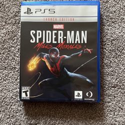Spider-Man Miles Morales NEW