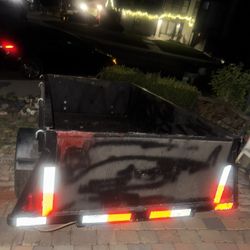 Box Trailer 8 Feet Good Condition