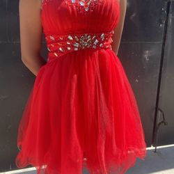 Short Red Dress
