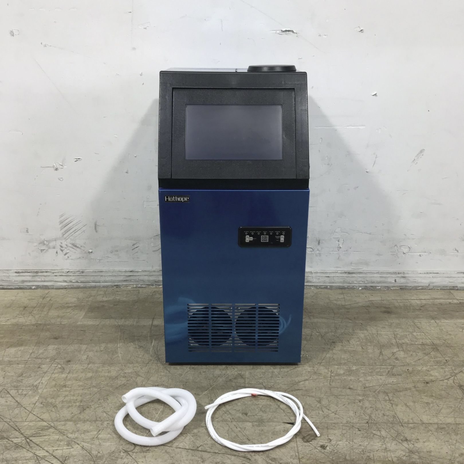 Hothope Commercial Ice Maker 120Lbs/24H