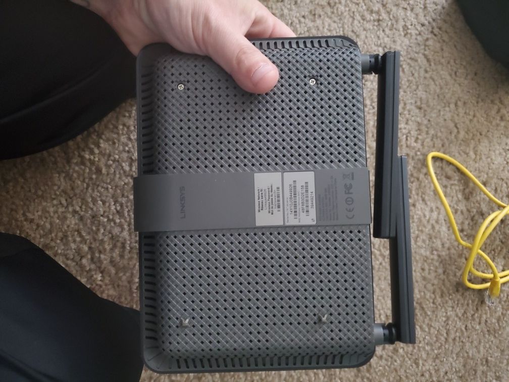 Motorola and linksys router