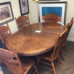 Dining Room Table With 6 Chairs 