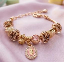 🙏🏻🕊️VIRGIN OF GUADALUPE CHARM BRACELET