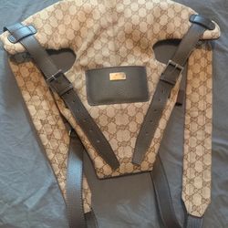 Gucci Canvas Baby Carrier