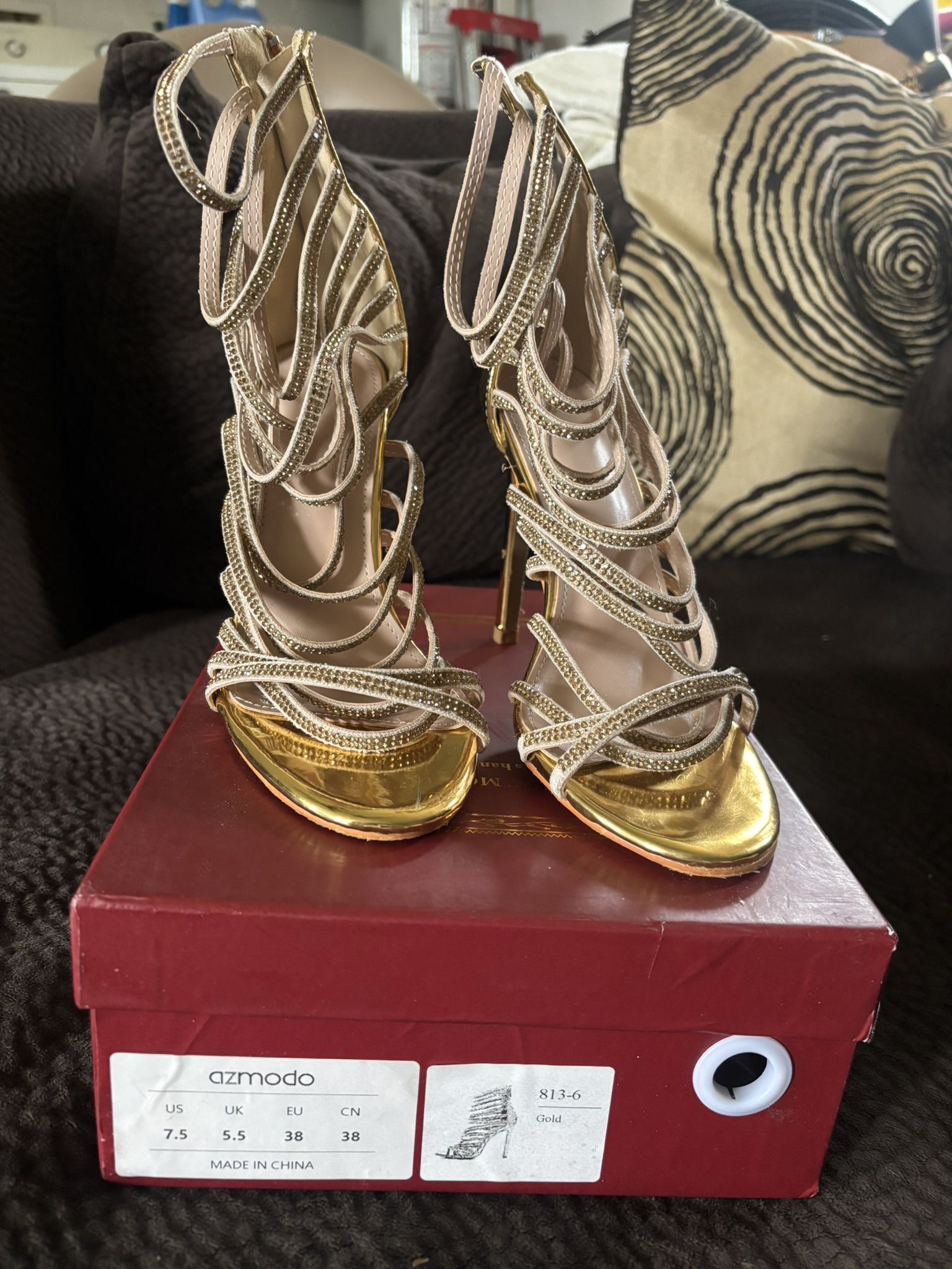Gold Heels