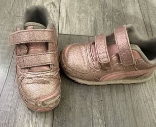 Pink Puma Kids Shoes