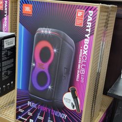 JBL Partybox Club 120  With Mic Bundle | $5 Down | Rest Later - 90 Days Warranty Included 