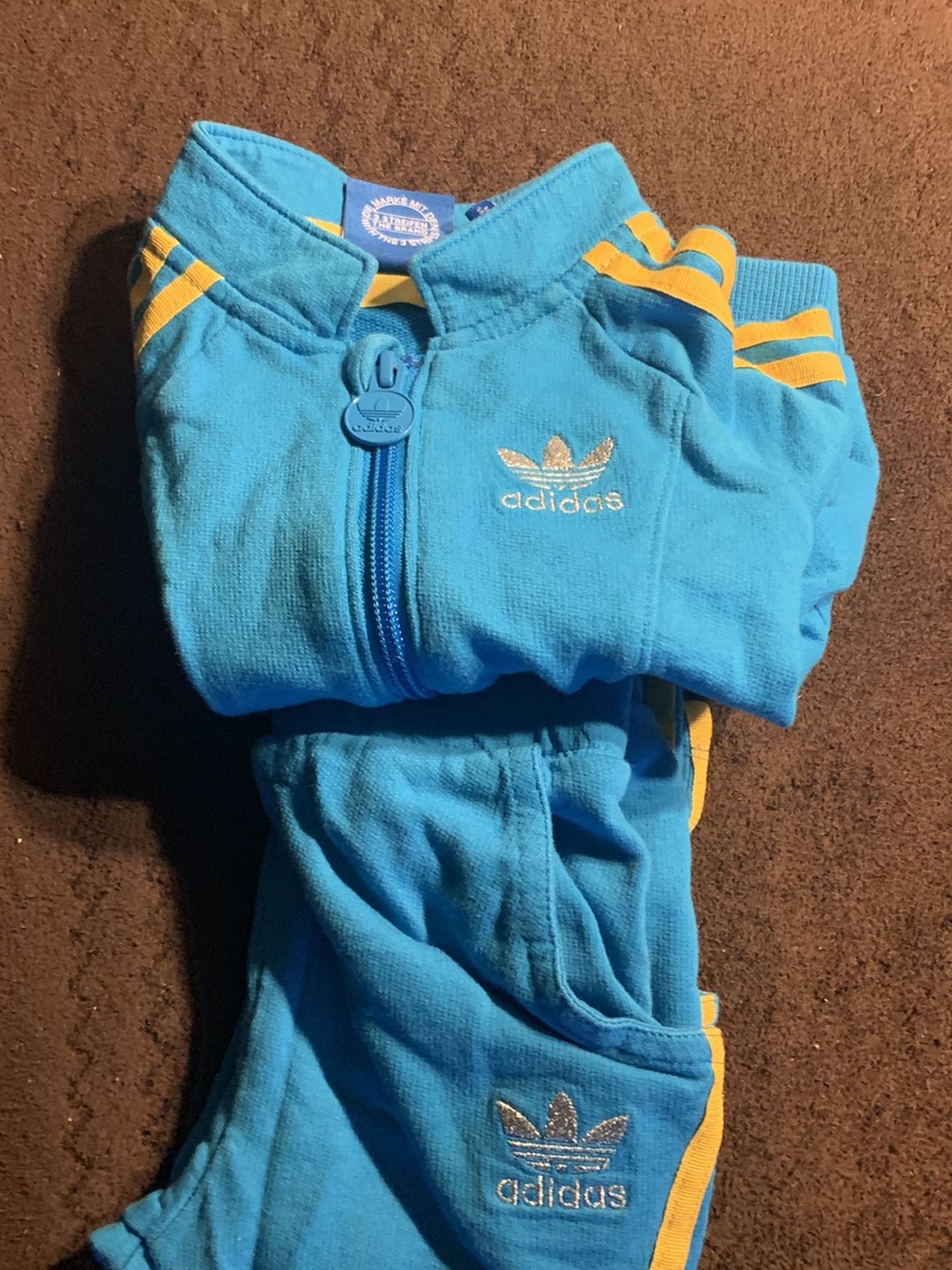 Kids 12 Months Adidas Jogging Suits $15.00 Each
