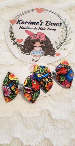 Hair Bows 5 De Mayo