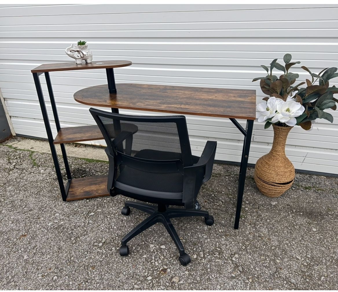 Desk And Office Chair