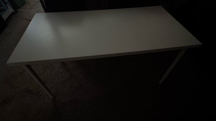 White large table