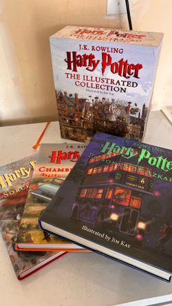 Harry Potter illustrated books