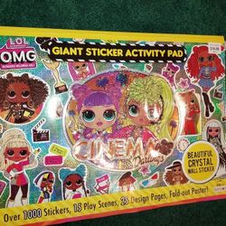 LOL  Big Sticker Book &  Puzzle Set