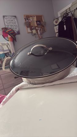 Princess House 7-Quart 18/10 Stainless Steel Pot – Induction Ready