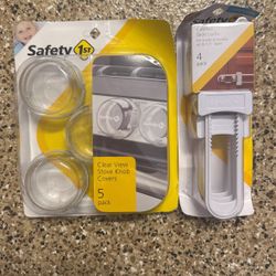 Stove Knob Covers And Cabinet Locks
