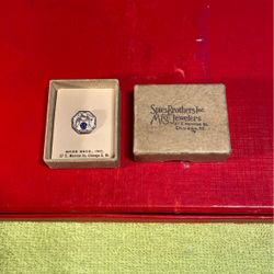 Spies Bros. Stirling Silver Asf 15 Pin. + Shpg
