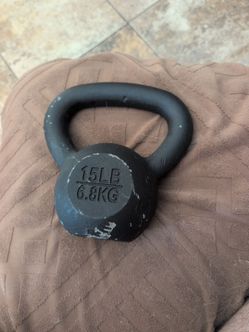 15 lb kettlebell