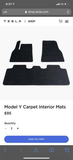Model Y floor mats