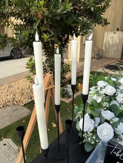 LED flameless taper candles