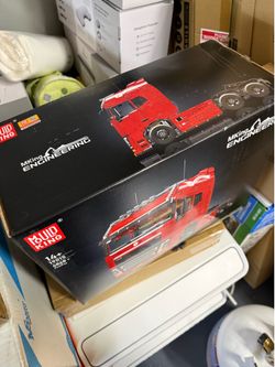 Lego tractor trailer