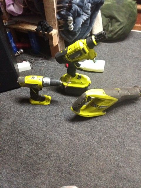 All Three Tools One Battery For $100