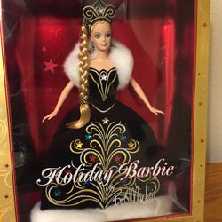 2- Collectible Holiday Barbies 2006 by famed designer Bob Mackie #J0949 