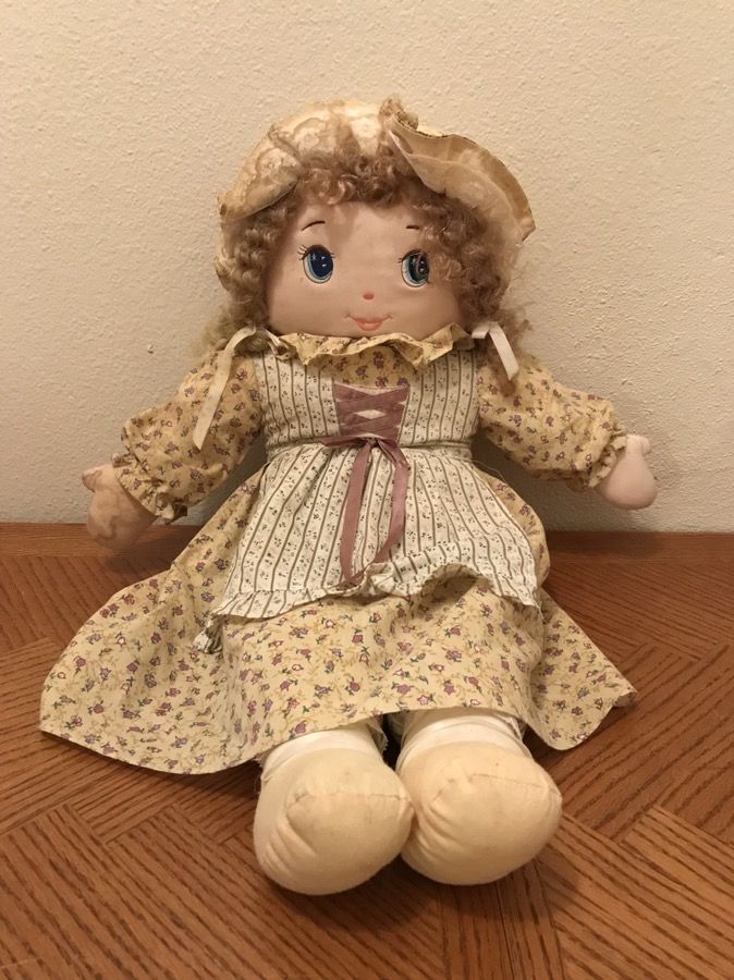 Vintage Cuddle Wit stuffed baby doll. $8 obo!
