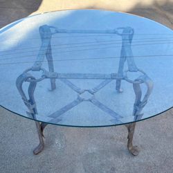 Vintage Wrought Iron Table