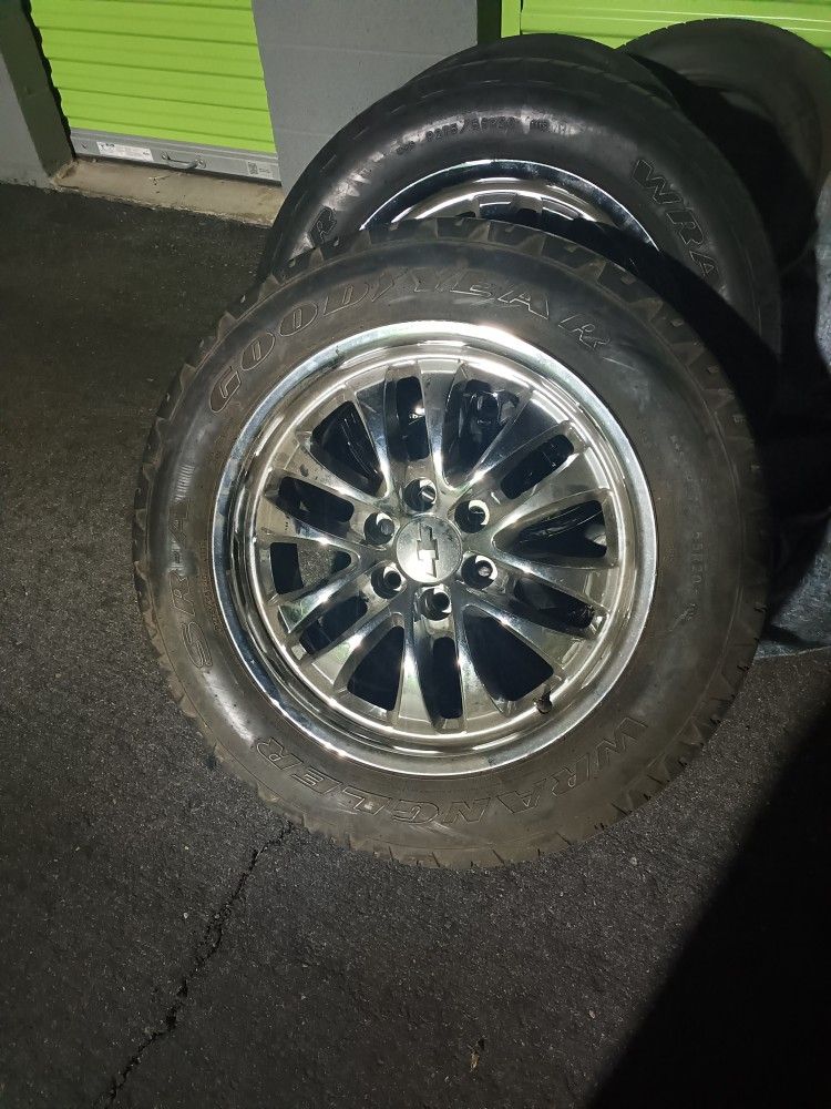Stock Trade Chrome Rims