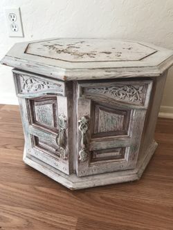 Small Side Table Shabby Chic
