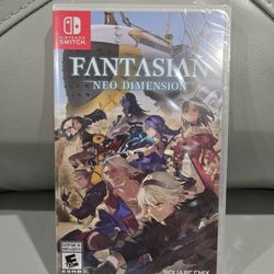 New Sealed Fantasian Neo Dimension Nintendo Switch Game