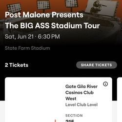 Post Malone/Jelly Roll Tickets